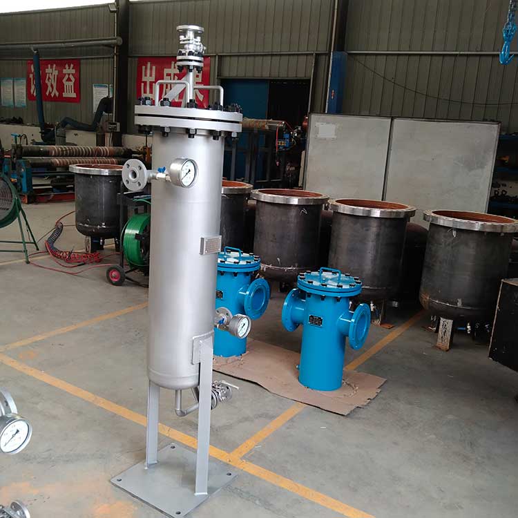 華豫生產供應己烯過濾器DN25 化工廠用 單袋式