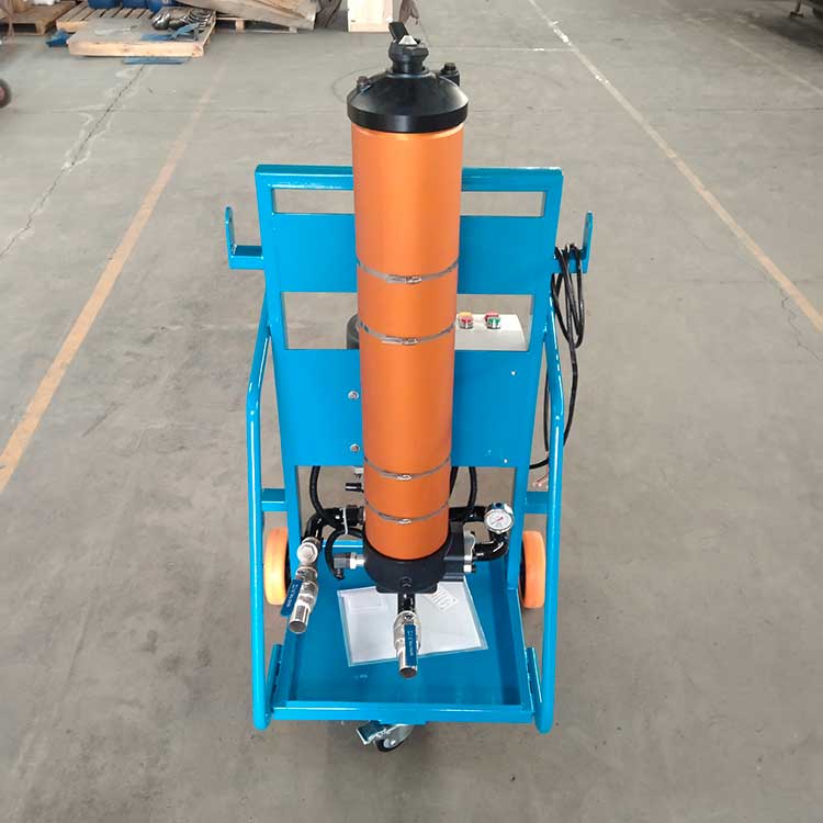 華豫生產(chǎn)供應(yīng)100L額定流量 移動(dòng)式高效濾油加油車(chē)