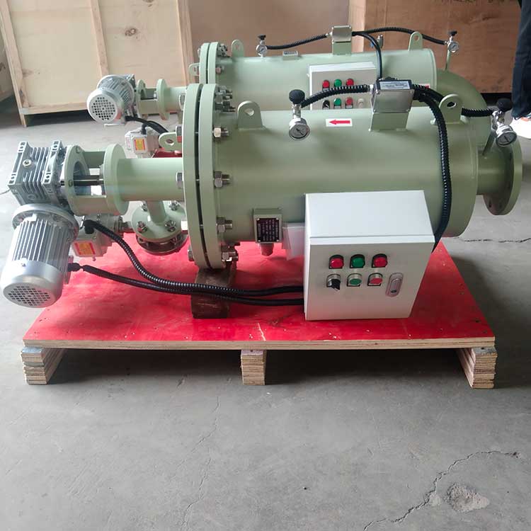 華豫生產(chǎn)供應(yīng)DN150臥式刷式全自動(dòng)自清洗過(guò)濾器