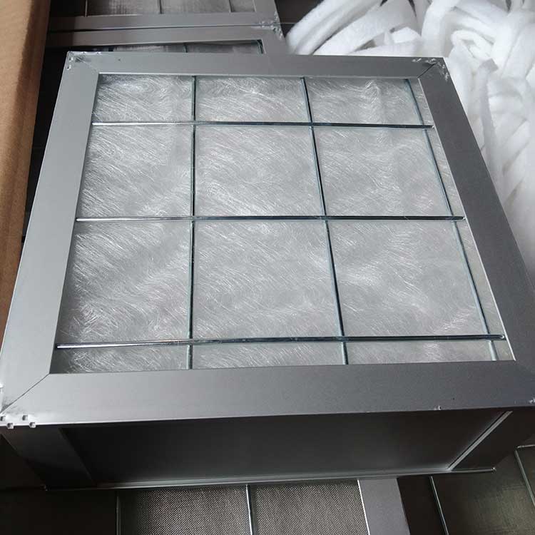 華豫供應(yīng)空調(diào)出風(fēng)口阻燃過濾器200×200×80-G3