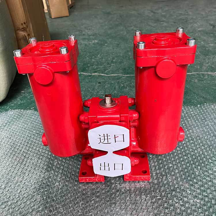 廠家華豫供應(yīng)雙筒過(guò)濾器KF-32A*80D/Y油液除雜質(zhì)